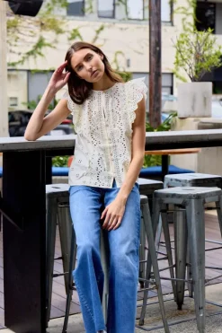 Lainey Embroidery Tank Top
