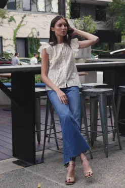 Lainey Embroidery Tank Top