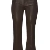 Le Crop Mini Boot Leather