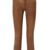 Le High Straight Leather Pant