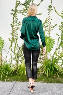 Le High Straight Leather Pant