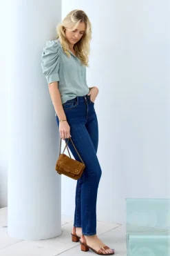 Le High Straight Long Jean