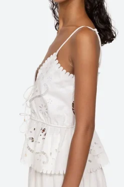 Liat Embroidery Cami Top