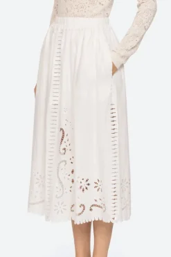 Liat Embroidery Skirt