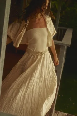 Light and Sound Ankle Skirt
