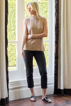 Linen Blend Knit Tank