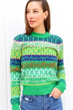 Lingua Franca Logo Knit - FINAL SALE