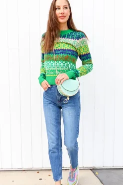 Lingua Franca Logo Knit - FINAL SALE