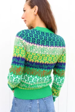 Lingua Franca Logo Knit - FINAL SALE