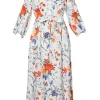 Long Sleeve Midi Dress - FINAL SALE