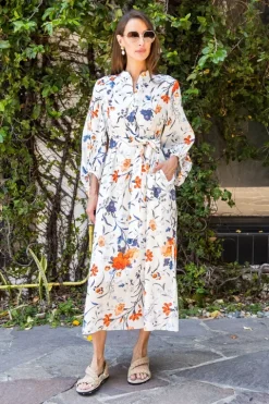 Long Sleeve Midi Dress - FINAL SALE