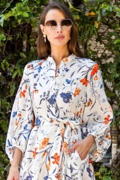 Long Sleeve Midi Dress - FINAL SALE