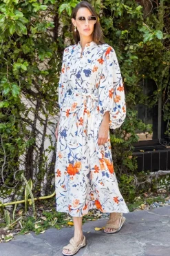 Long Sleeve Midi Dress - FINAL SALE