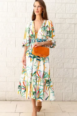 Loretta Tropical Dress - FINAL SALE