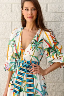 Loretta Tropical Dress - FINAL SALE