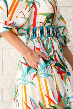 Loretta Tropical Dress - FINAL SALE