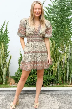 Marlee Puff Sleeve Dress - FINAL SALE