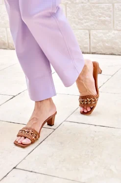 Melita 50 Braided Heel - FINAL SALE