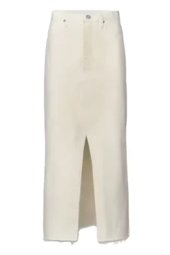 Midaxi Skirt Angled Seam