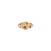 Mini Oval Signet Ring