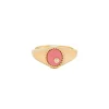 Mini Oval Signet Ring