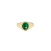 Mini Oval Signet Ring