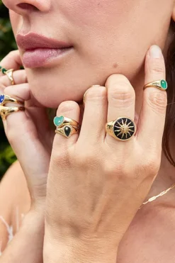 Mini Oval Signet Ring