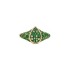Mini Pear Signet Ring