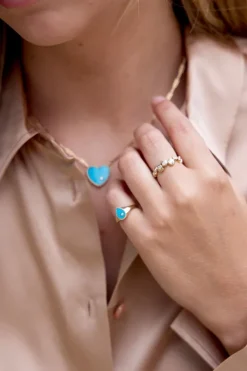 Mini Pear Signet Ring