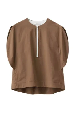 Myriam Twill Origami Top - FINAL SALE