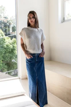 Oliva Linen Vest