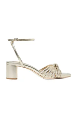 Olivia Leather Knot Heel