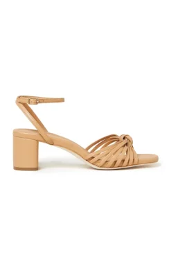 Olivia Leather Knot Heel