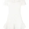 Paislee Guipure Lace Mini Dress