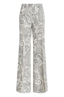 Paisley Palazzo Trousers - FINAL SALE