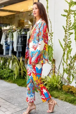 Paisley Silk Blazer - FINAL SALE