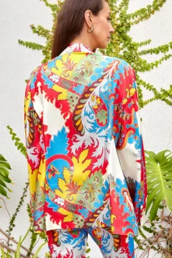 Paisley Silk Blazer - FINAL SALE