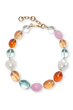 Paloma Glass Collar Necklace