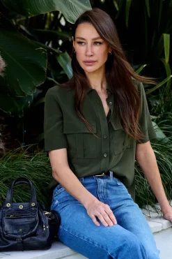 Patch Pocket Button Down Shirt