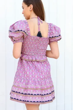 Perry Border Dress - FINAL SALE