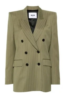 Pinstripe Blazer