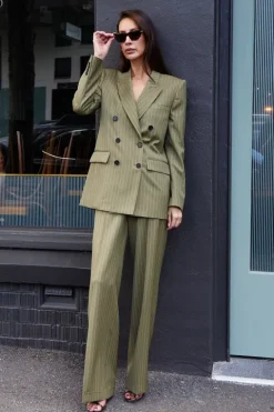 Pinstripe Pants