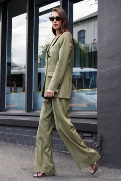 Pinstripe Pants