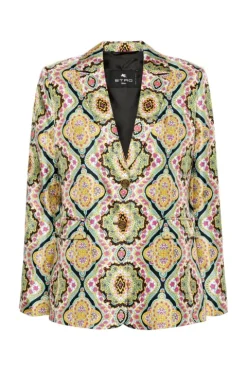 Printed Silk Jacket
