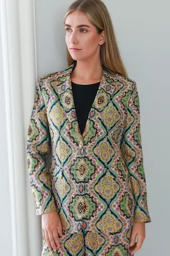 Printed Silk Jacket