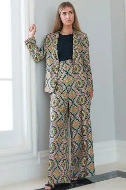 Printed Silk Jacket