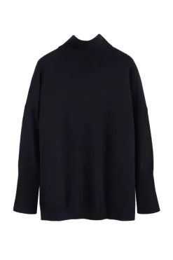 Relaxed Polo Sweater