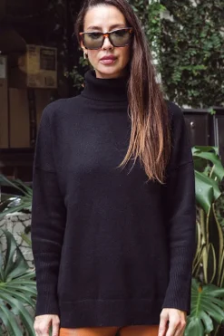 Relaxed Polo Sweater