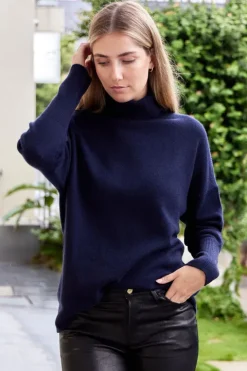 Relaxed Polo Sweater