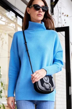 Relaxed Polo Sweater